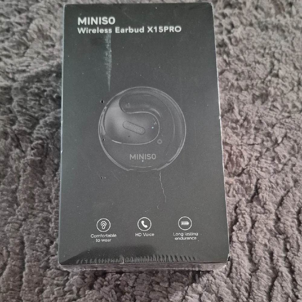 MINISO Wireless Earbud X15PRO - Black New In Box